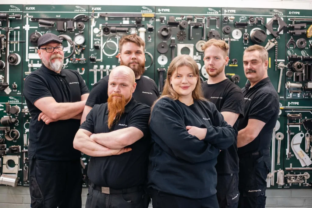 Autorep työntekijät